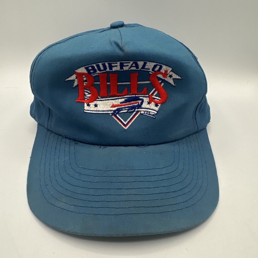 Vintage Buffalo Bills SnapBack Hat Drew Pearson NFL Official Licensed 100%Cotton